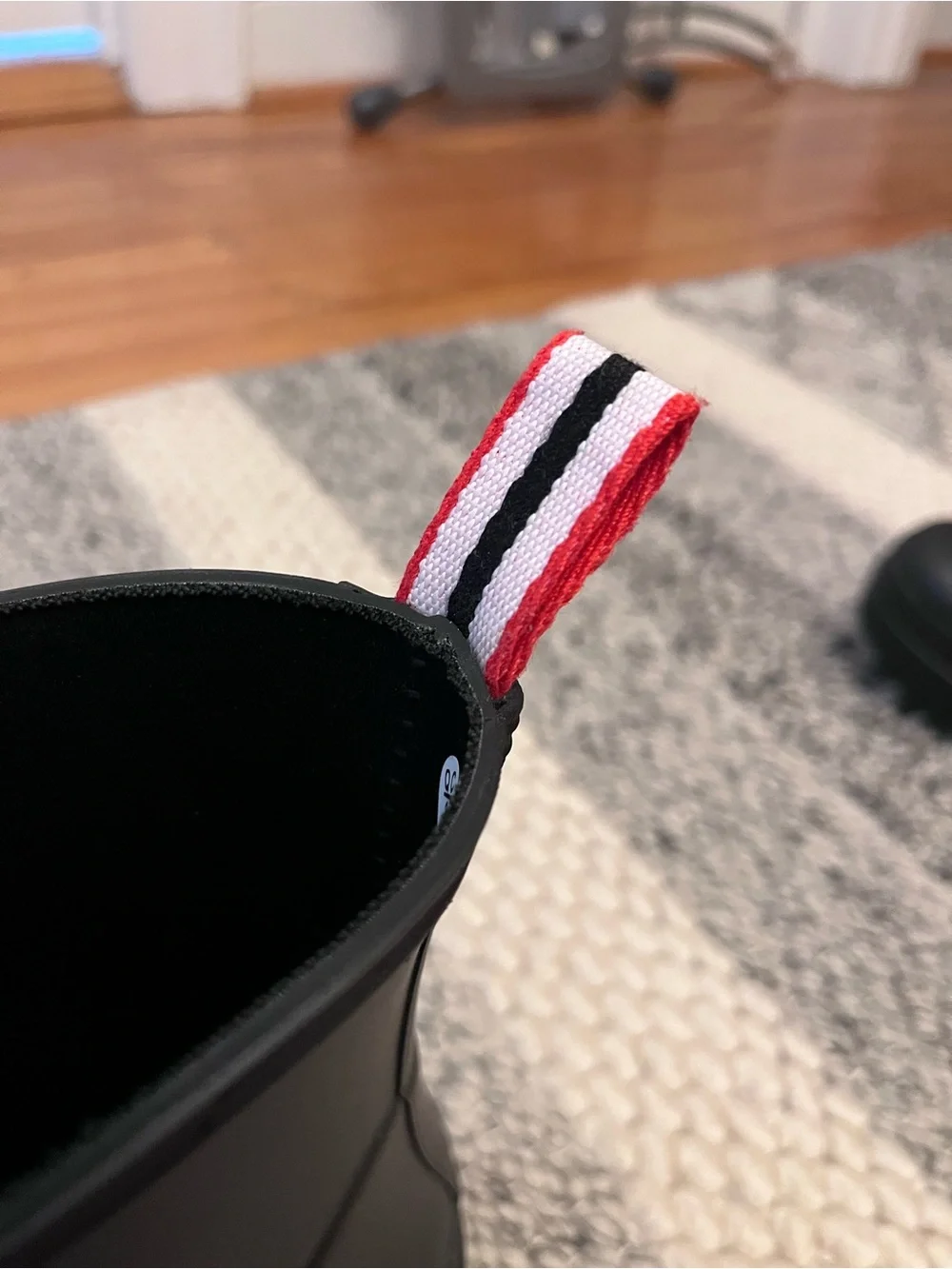 Hunter Play Black Short Rain Boots